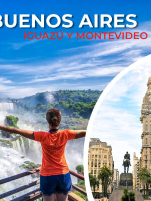 ARGENTINA BUENOS AIRES + IGUAZÚ + MONTEVIDEO