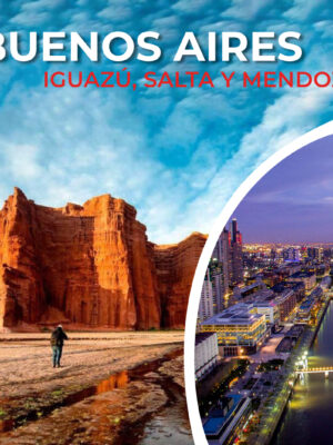 ARGENTINA - BUENOS AIRES + IGUAZÚ + SALTA + MENDOZA