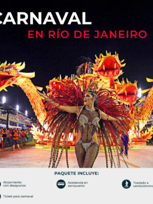 BRASIL - CARNAVAL EN RÍO DE JANEIRO